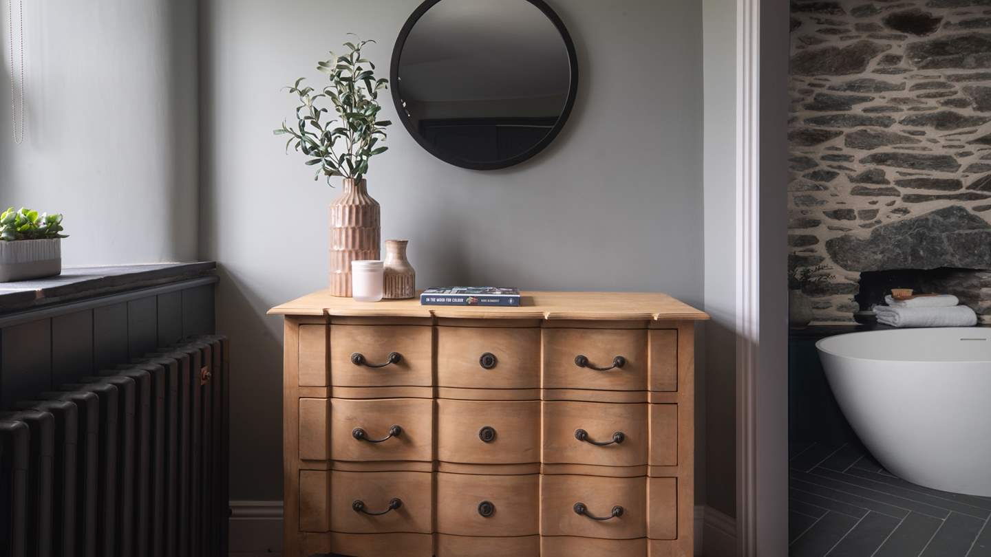 Making it all the more irresistible are a super king-size bed, built-in wardrobes and an ensuite bathroom 