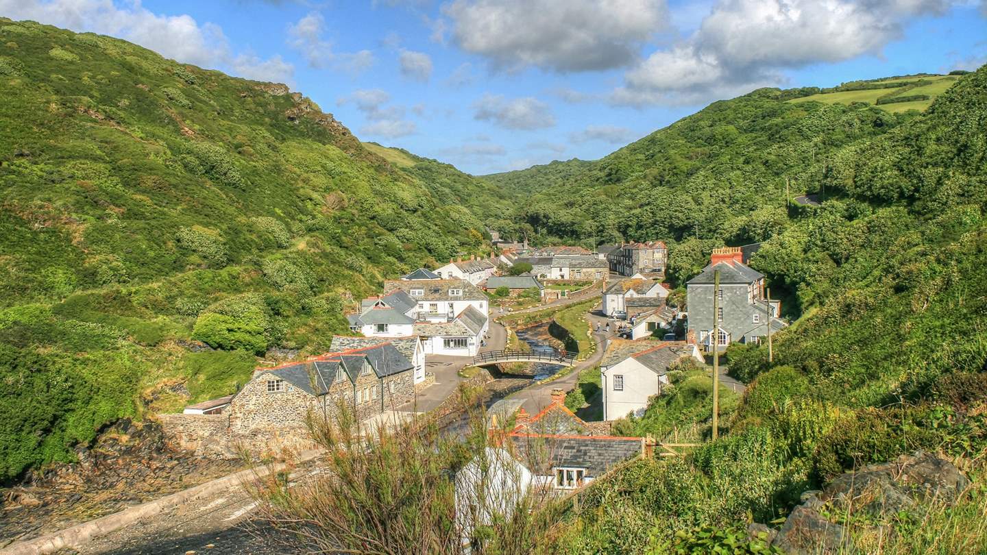 The small coastal village of Boscastle in particular is an idyllic port of call, famed for its inviting tearooms, pretty harbour