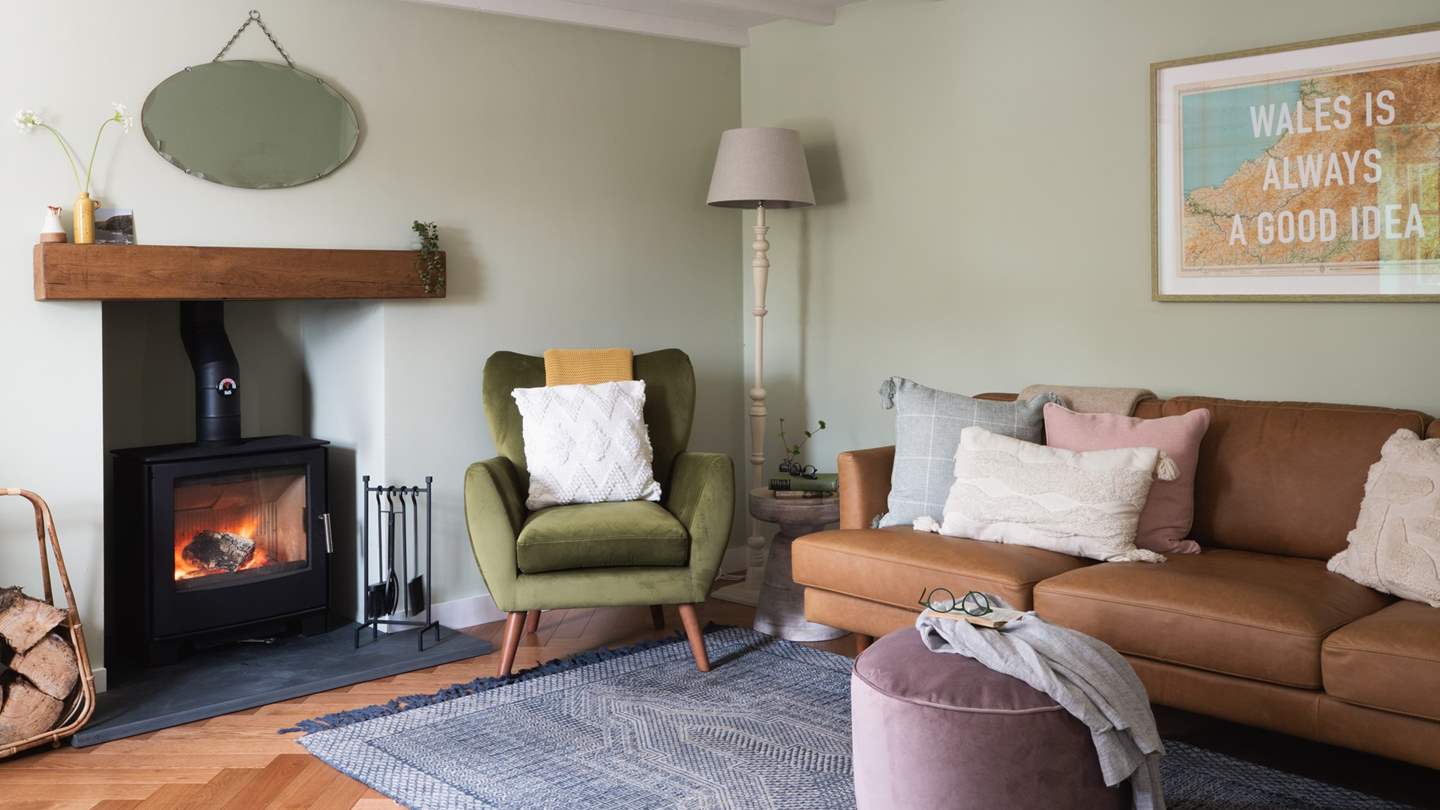 In an open-plan design, the living and dining areas of Heddwyn combine to create a beautiful social hub 