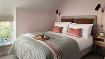 Two sweet bedrooms can be found on the first floor at Heddwyn 