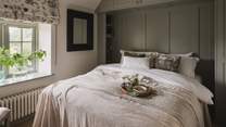 Choose from two equally beautiful bedrooms, promising an abundance of space for two guests 