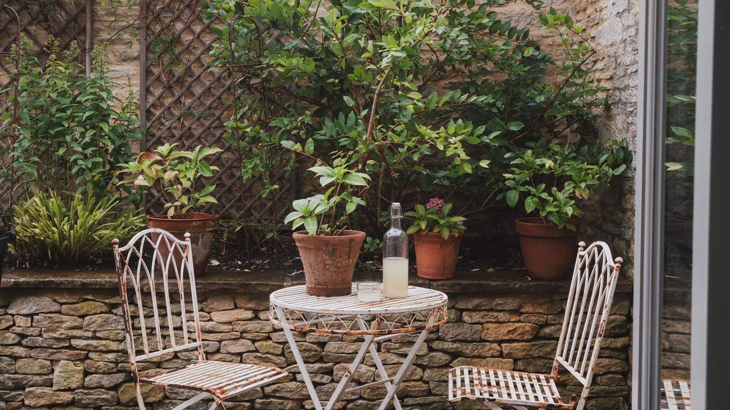 Seek slow paced mornings outside with buttery pastries 