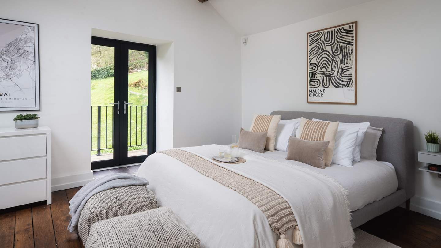 Lingering lie-ins await in the beautifully spacious master bedroom