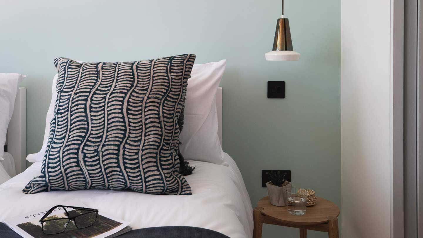 Perfect for little ones, bedroom five can be set as two 75cm singles
