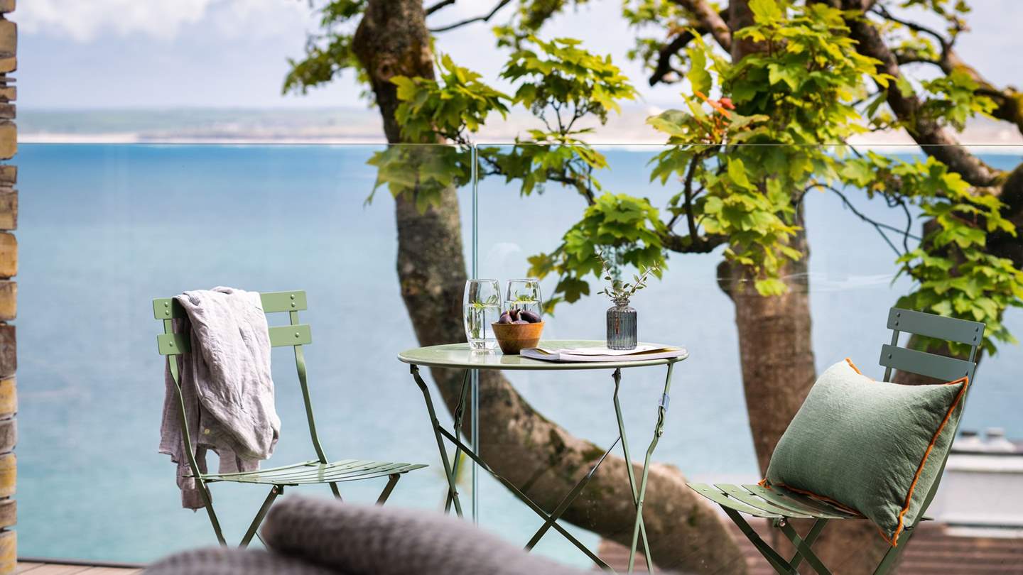 Enjoy far reaching ocean vistas to soothe the soul 