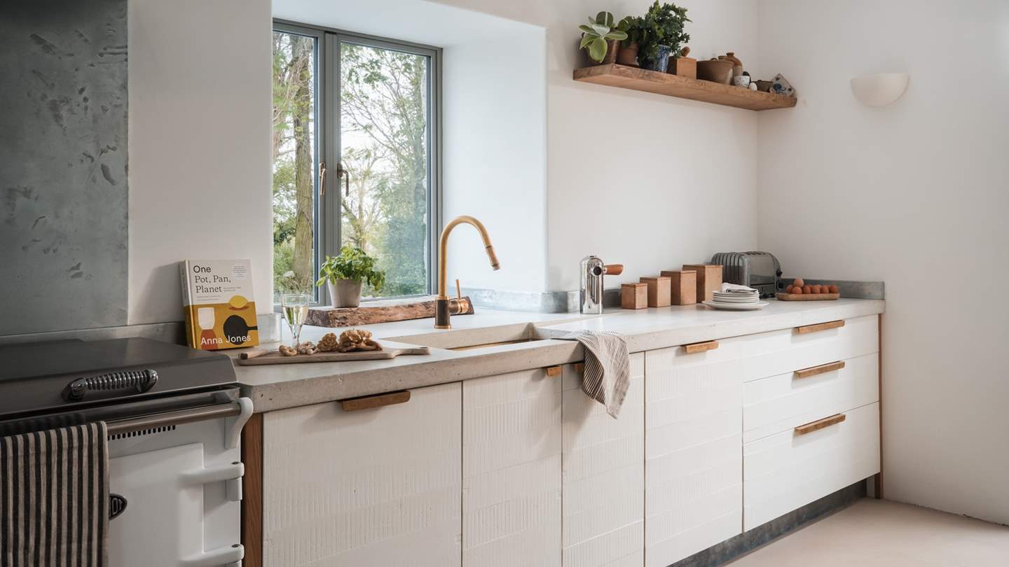 Everything you could need for crafting culinary delights is on hand