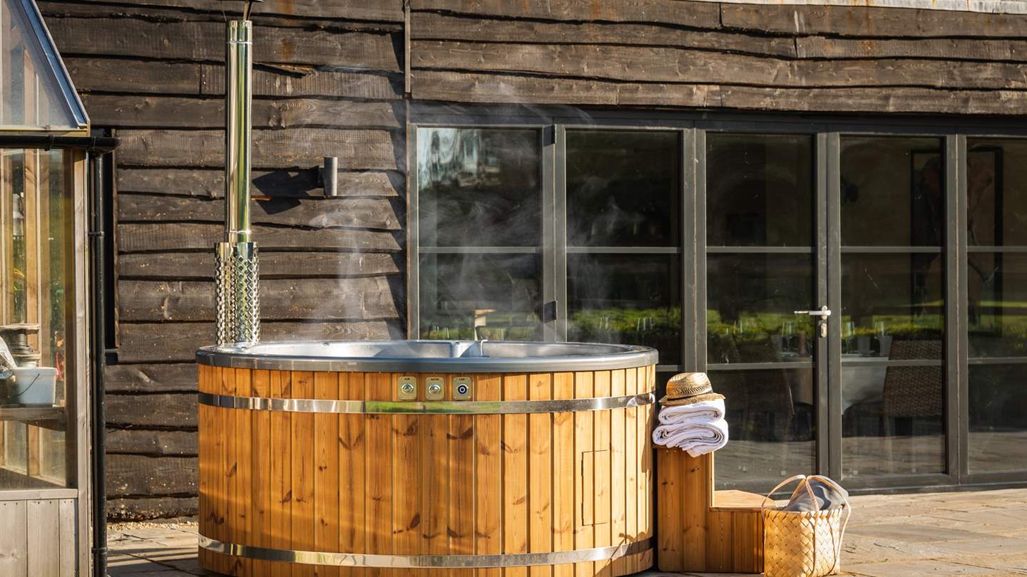 For blissful soaks in every season, a Royal Delux hot tub awaits... 