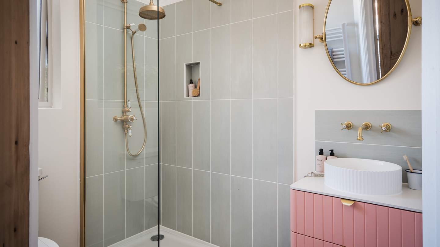 The second bedroom’s shower room can be found in the hallway