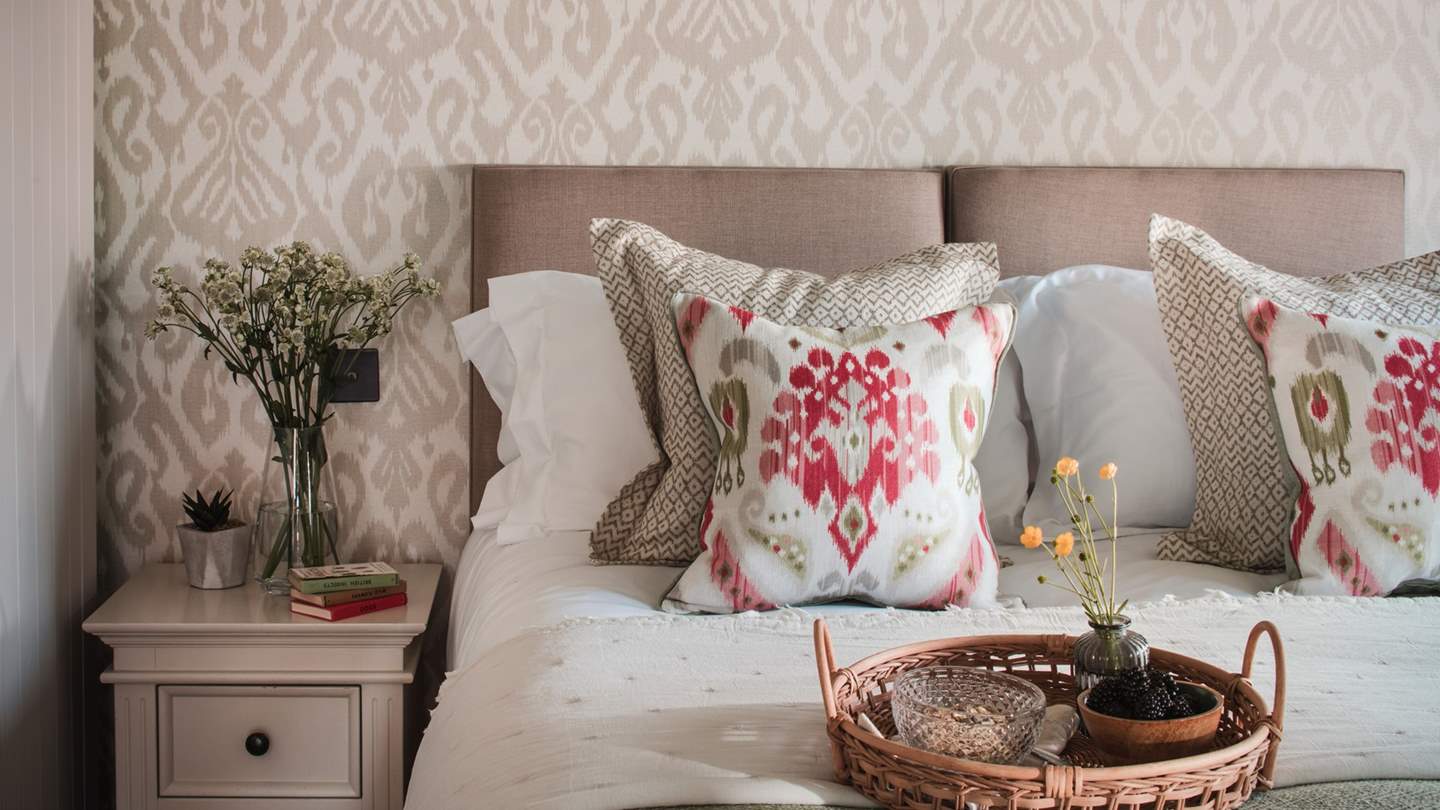 Each bed is dressed in cloud-soft linens and throws for heavenly slumbers 