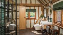 Bedrooms four and five share a fabulous jack and jill bathroom