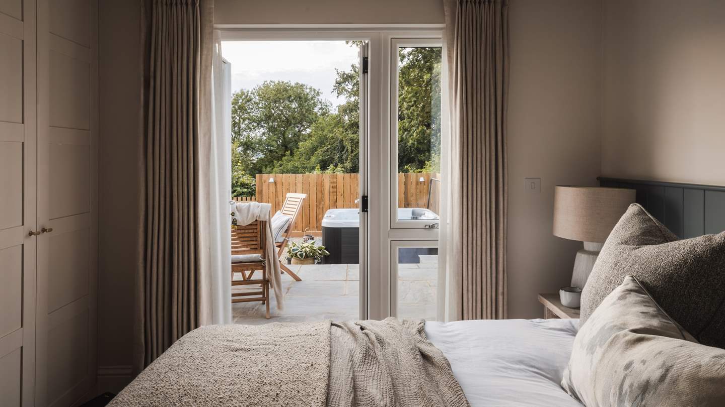 You’ll find a built-in wardrobe in both bedrooms for storing belongings