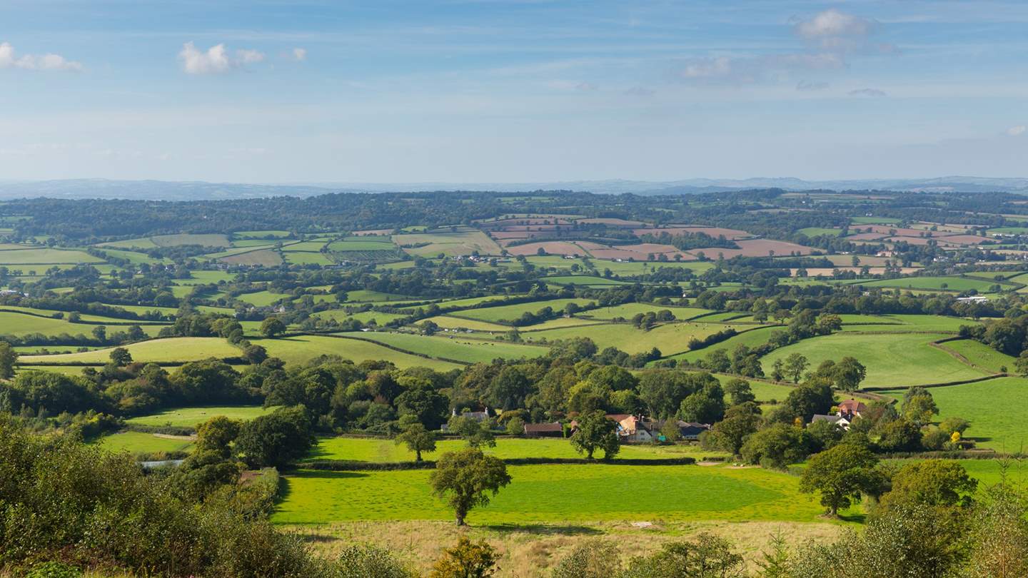 Venture to Blackdown Hills in the South for rambles through undulating hills and rugged moors