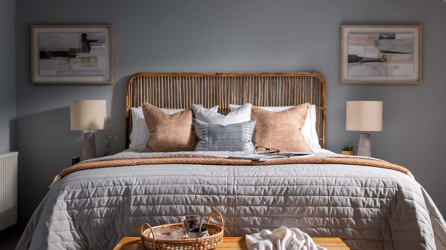 Sink into sumptuously soft linens for celestial slumbers...