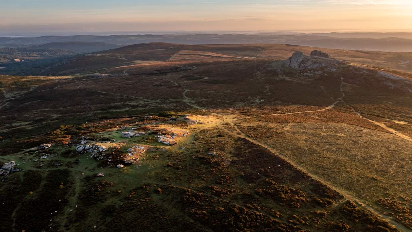 Haytor Rock is just a short distance from your retreat, offering breath-taking views at the summit. 