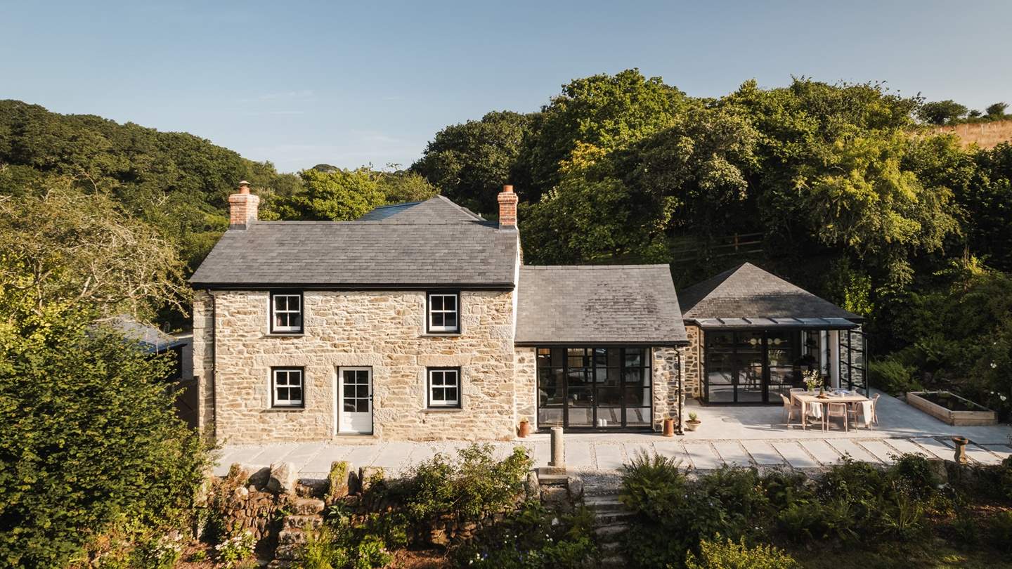 Melynsy's unique woodland setting promises a secluded space for serene staycation moments...