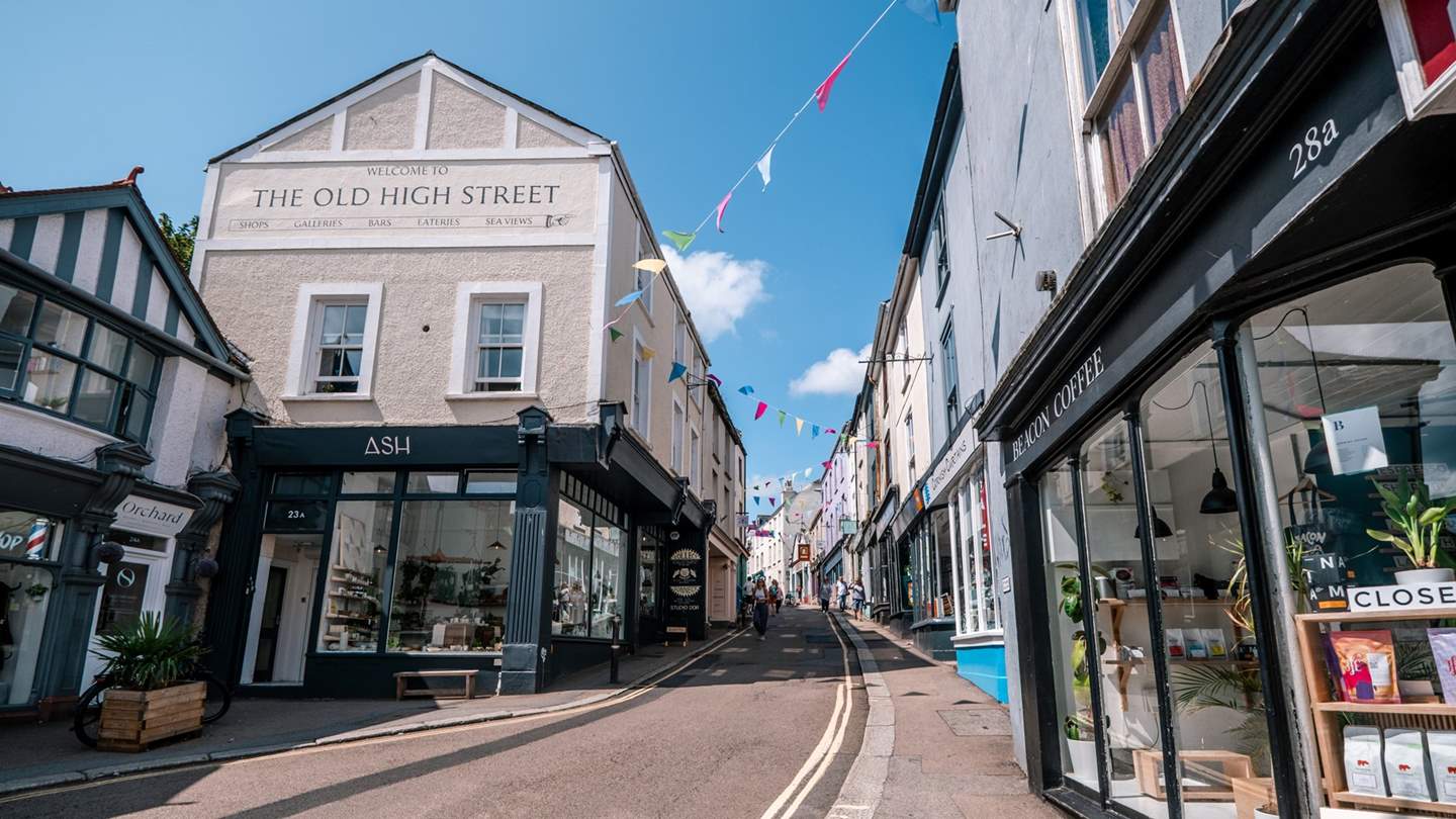 Eclectic Falmouth is brimming with artisan eateries and independent boutique stores... 