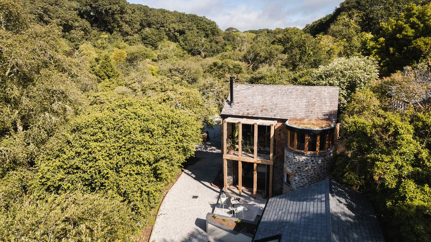 The wild beauty of Cornwall awaits at our contemporary woodland homestay in Cornwall 