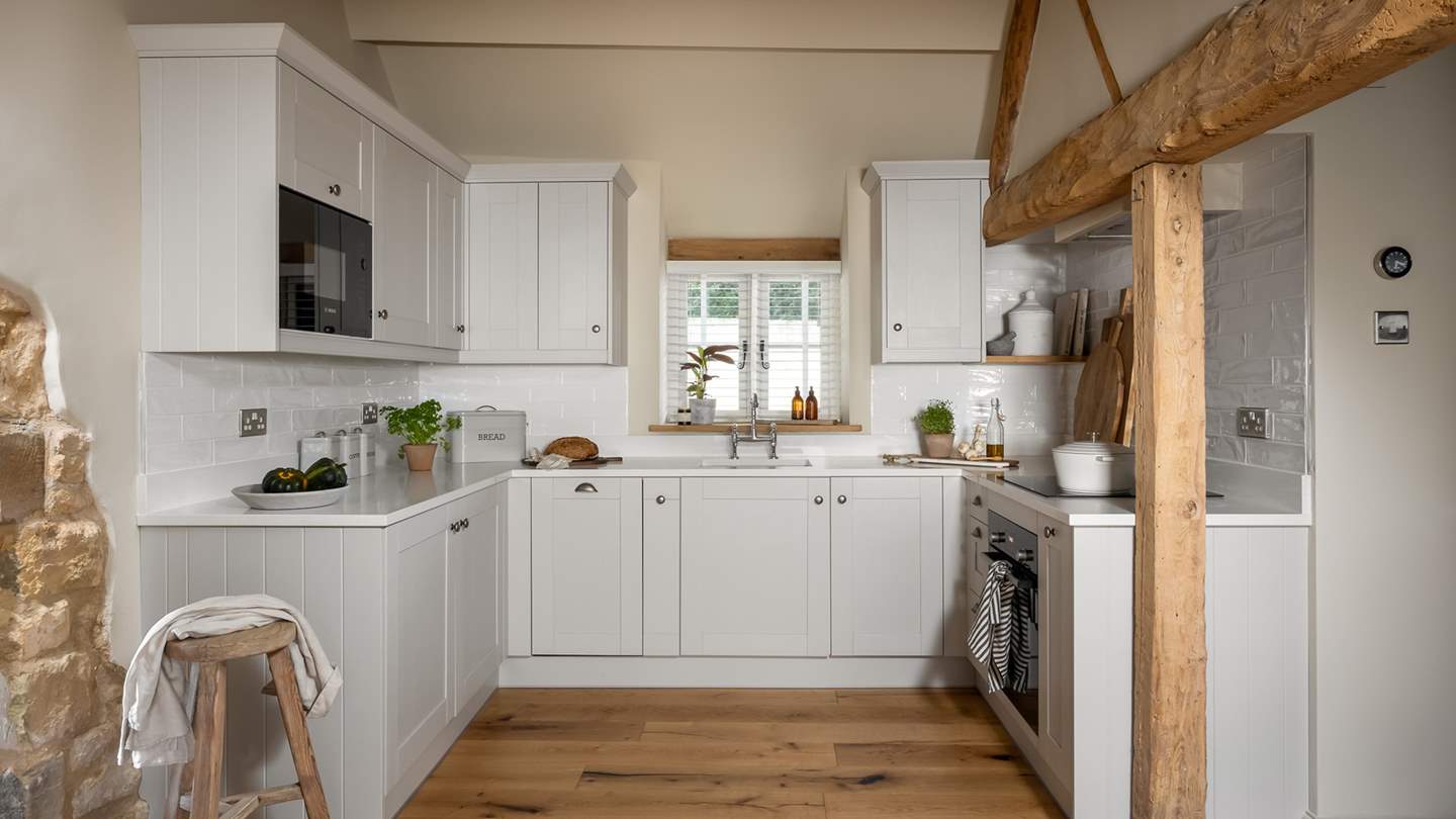 The kitchen is fully equipped with all you'll need to create culinary masterpieces