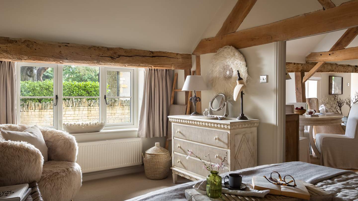 Dream-like slumbers await in the heavenly bedroom