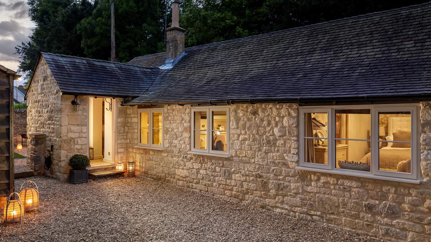 Neutral-toned interiors, rustic beams and exposed stonework promise a magical setting for a romantic getaway