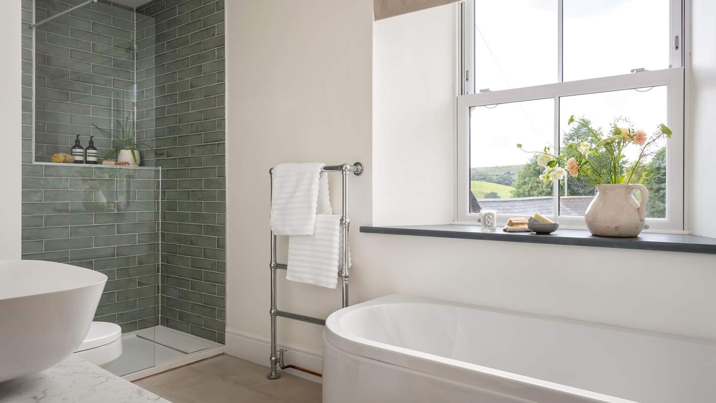 A second family bathroom waits to lull you into a relaxed reverie