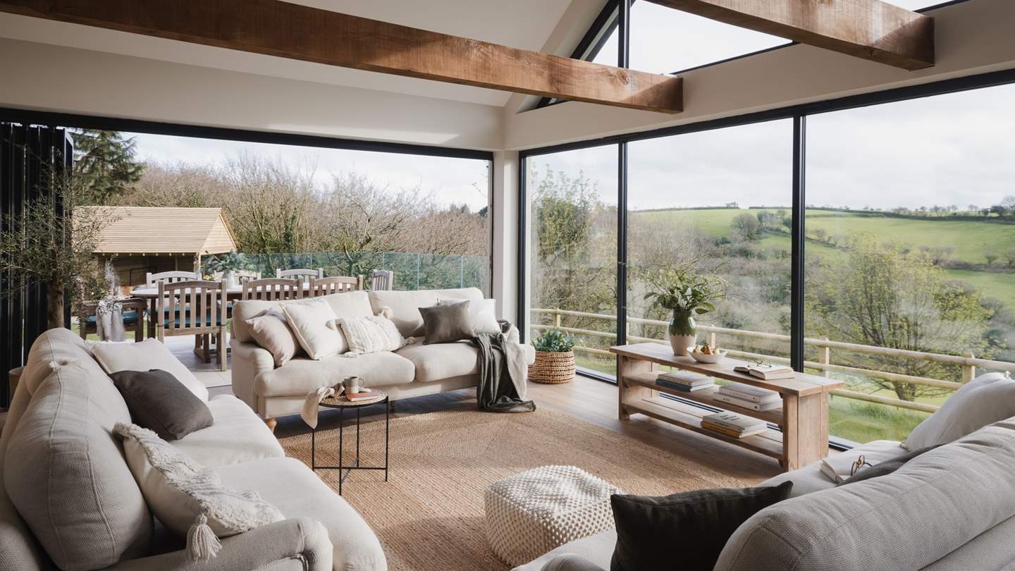 Our divine homestay promises dreamy days curled up by the wood burner savouring peace, quiet, and verdant views