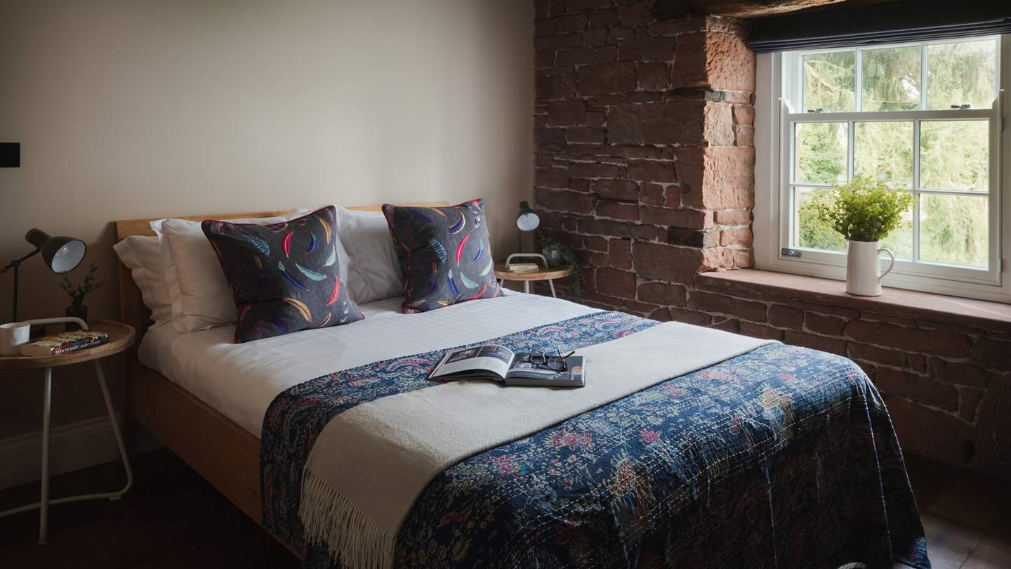 This gorgeous space offers a king-sized bed for heavenly lie-ins