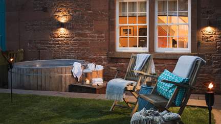 Uncover a romantically rustic escape at our red-bricked cottage...