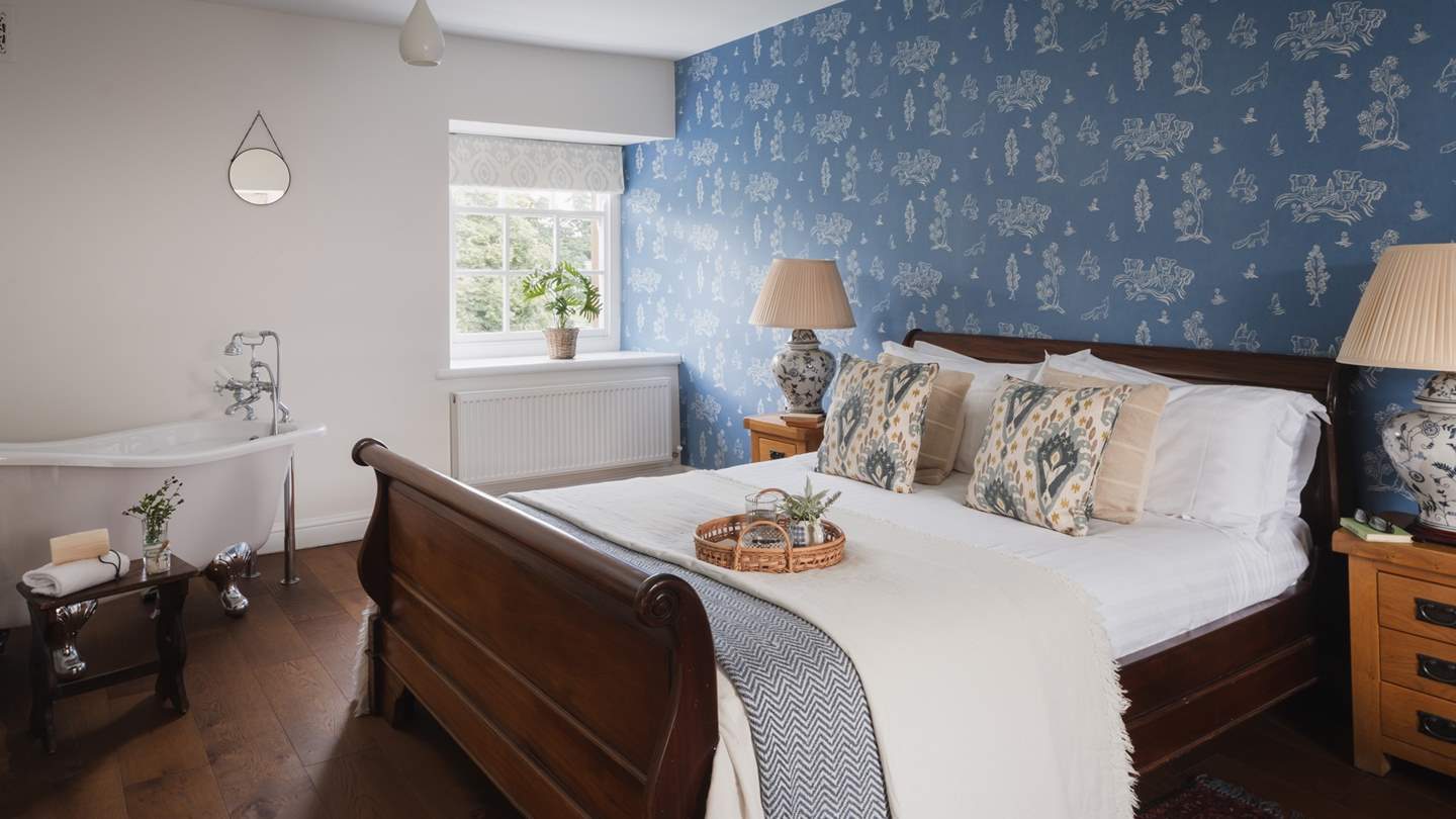 Three equally beautiful bedrooms await for restful slumbers 