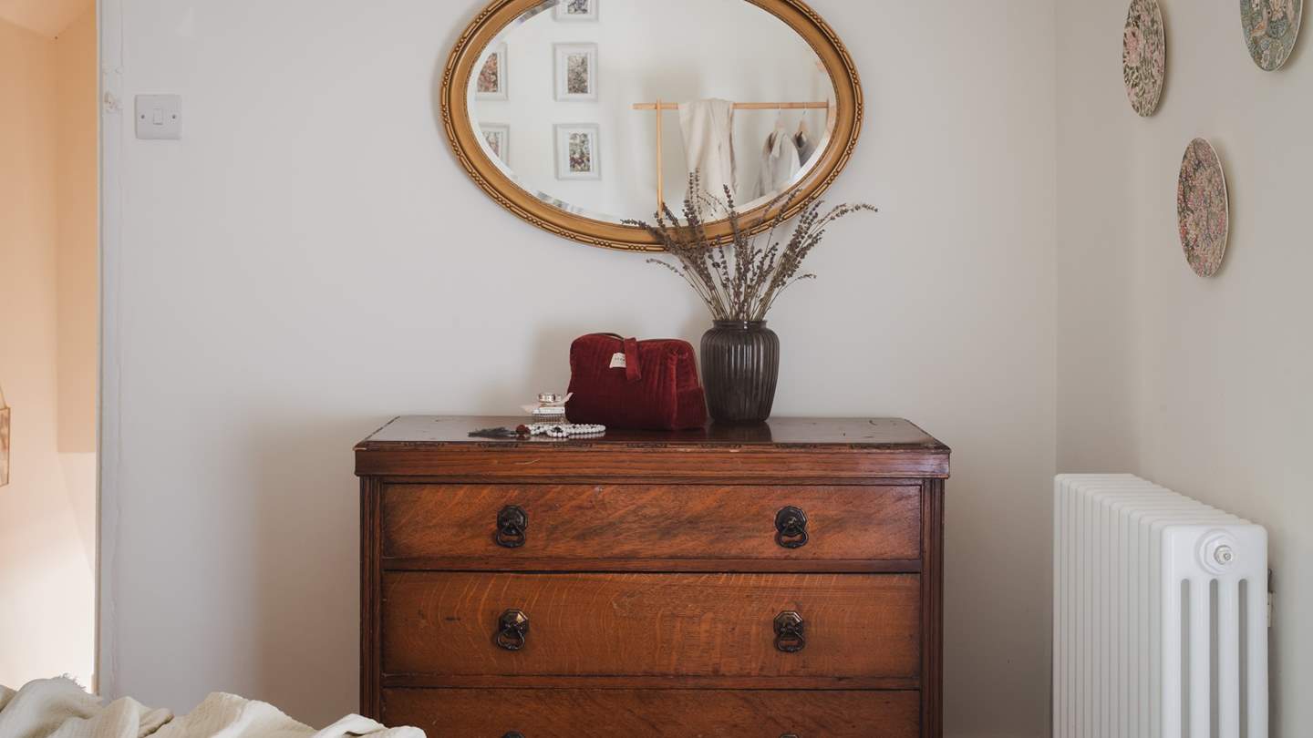 We just adore the antique touches throughout...