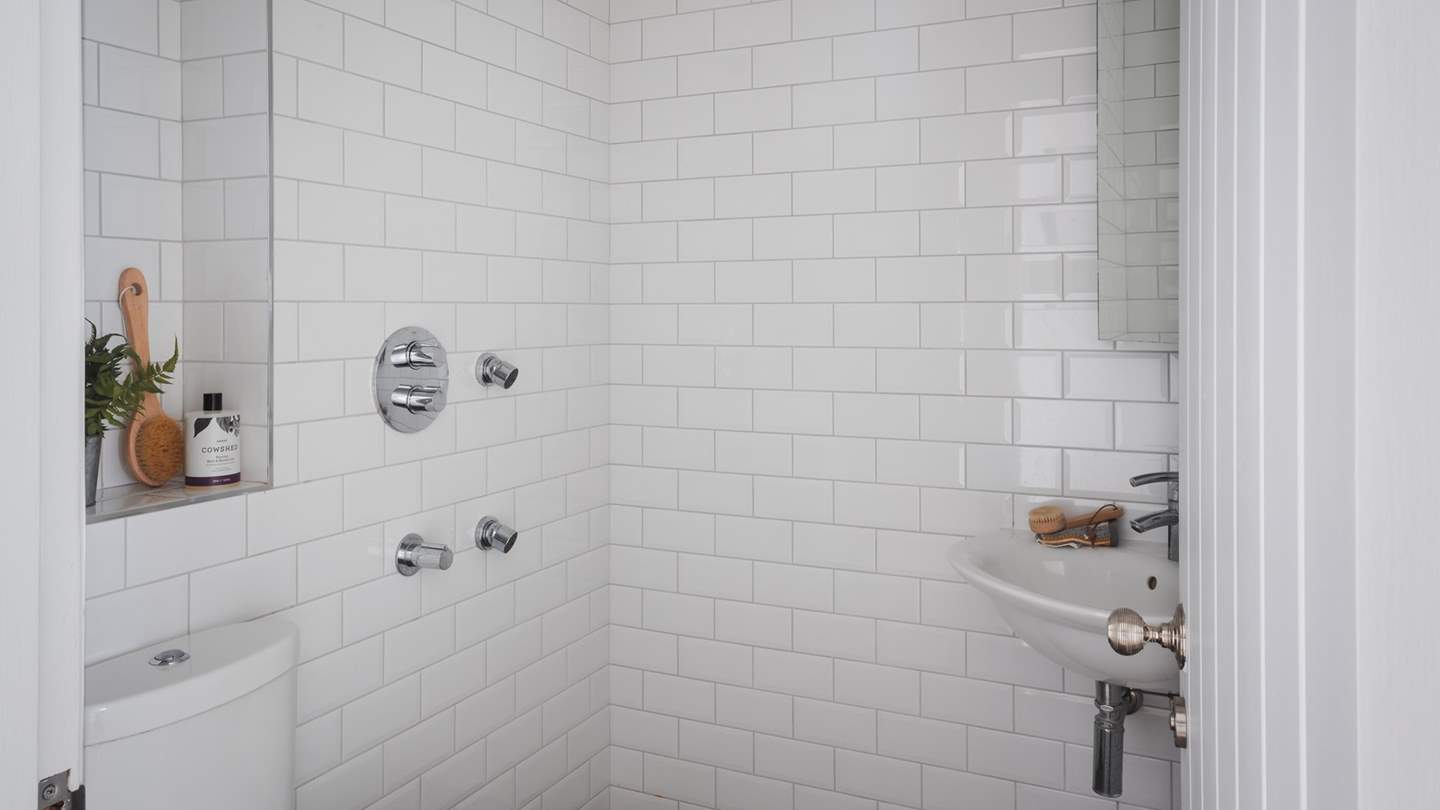 A welcoming wet room can be found on the ground floor, with a shower for refreshing soaks