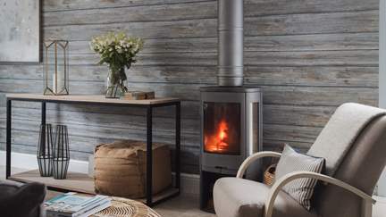 Warmed by a wood burning stove, take a seat and drift into relaxed repose or easy chatter as day turns to dusk