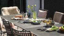 Enjoy alfresco feasts with your nearest and dearest on balmy sun-soaked days