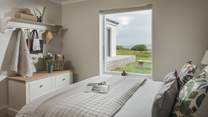 Tempting for slow mornings, it affords incredible views of Loch Dunvegan that can be enjoyed from comforting linens
