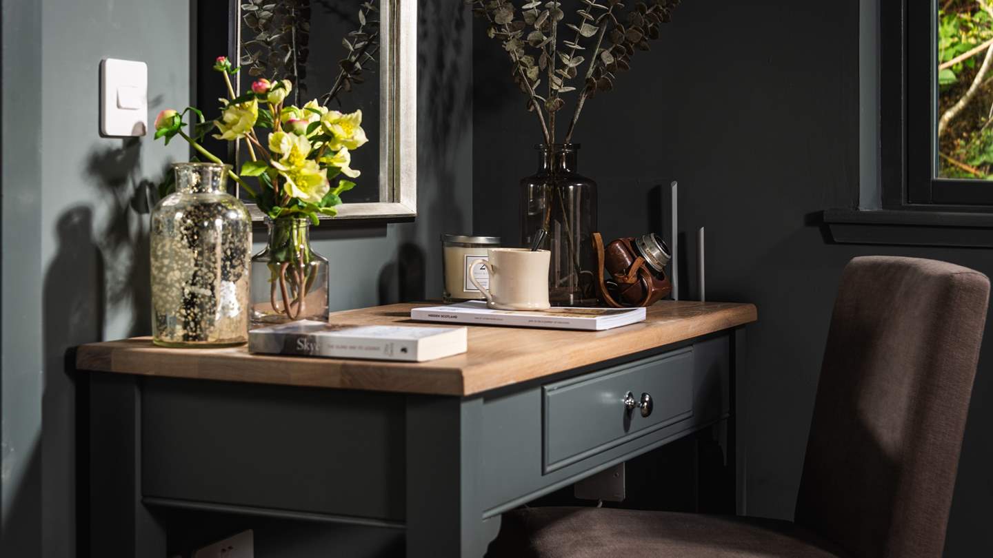 The dressing table promises the perfect setting to practice pamper routines... 