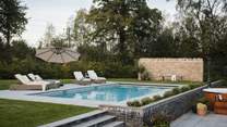Set in prime position to soak up the sun on balmy days, Prosper's outdoor pool is simply a dream