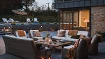 Savour post dinner drinks alfresco on balmy summer's evenings 
