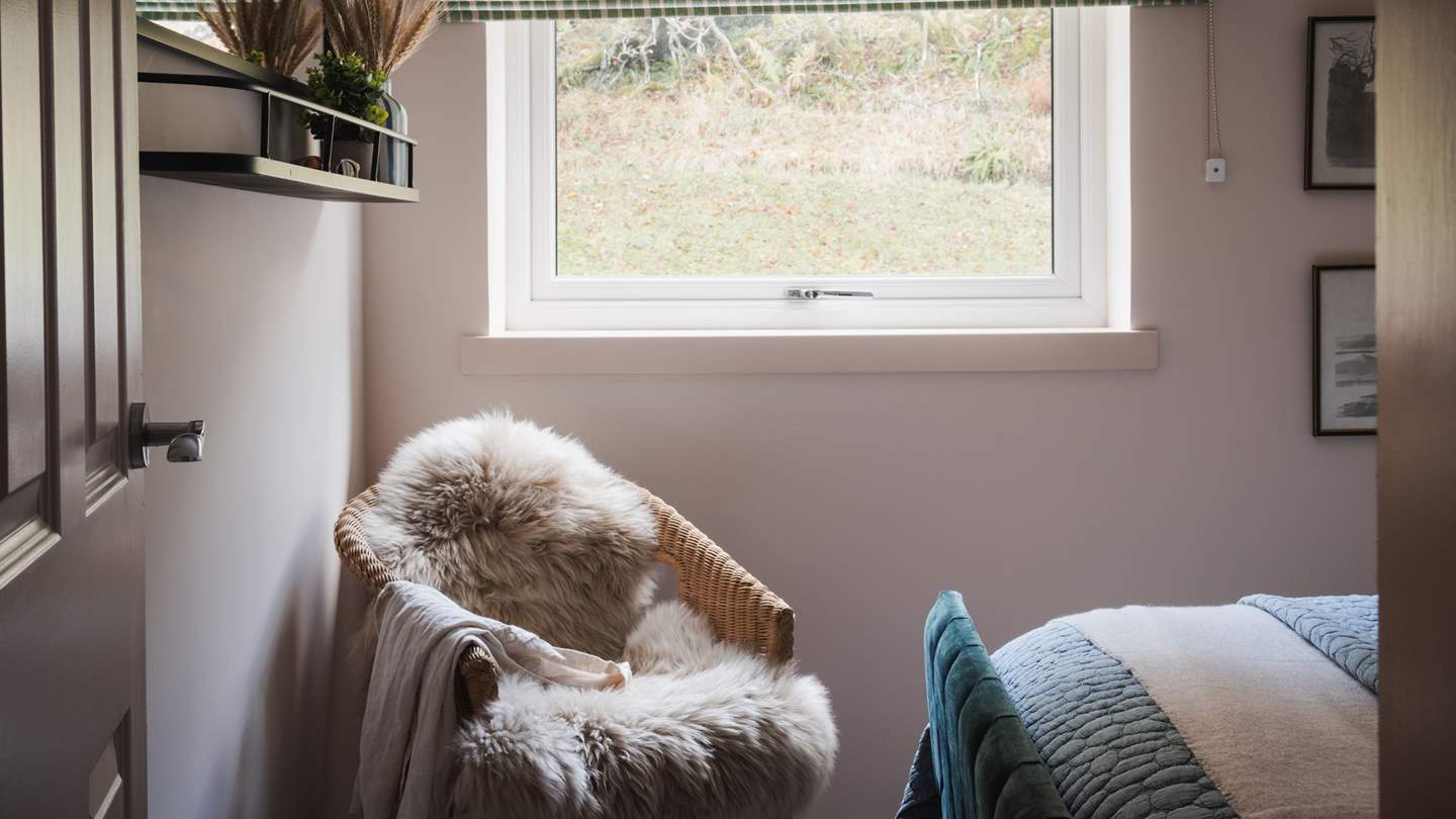 Savour lovely garden views from the ground floor bedroom