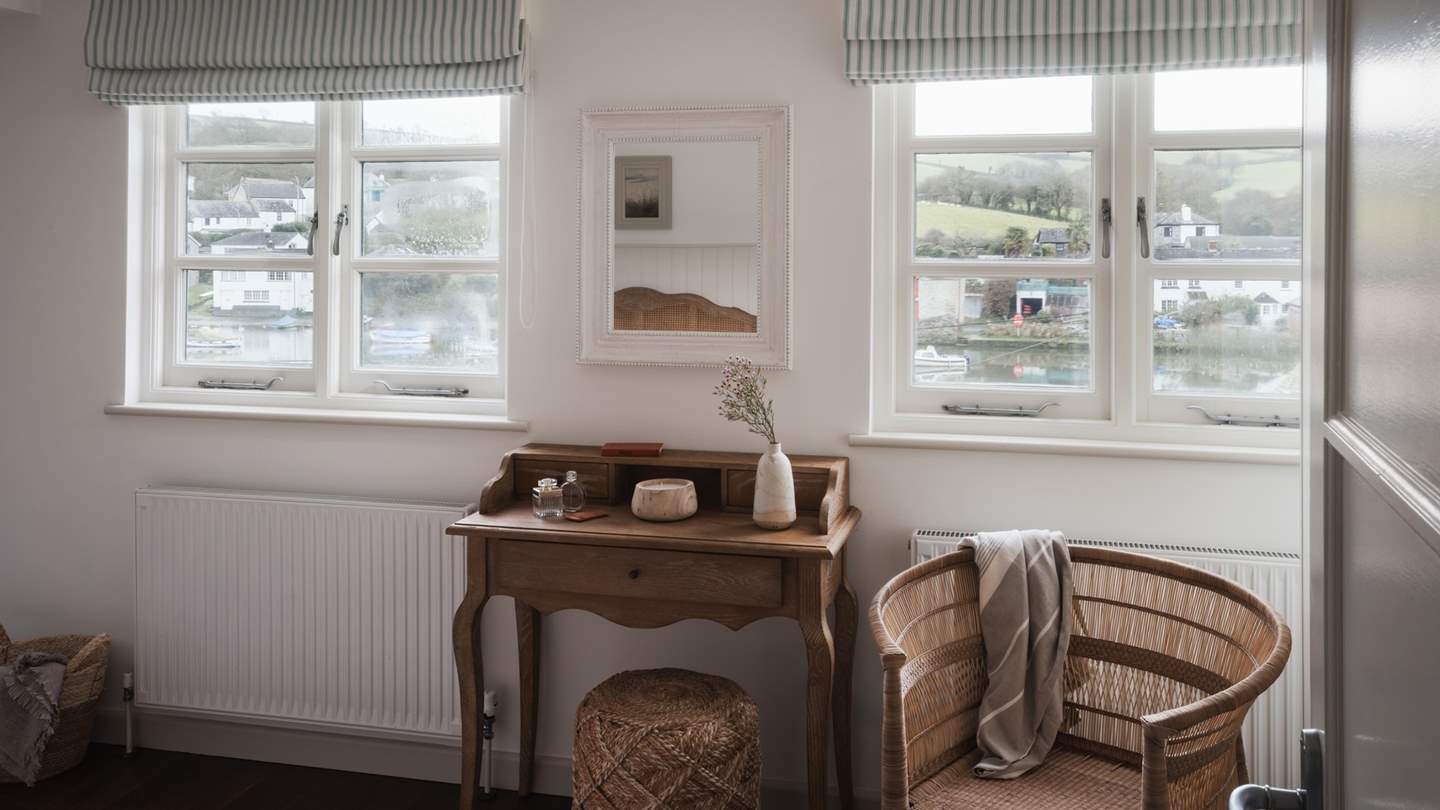 Enjoy soul-stirring views over the river...