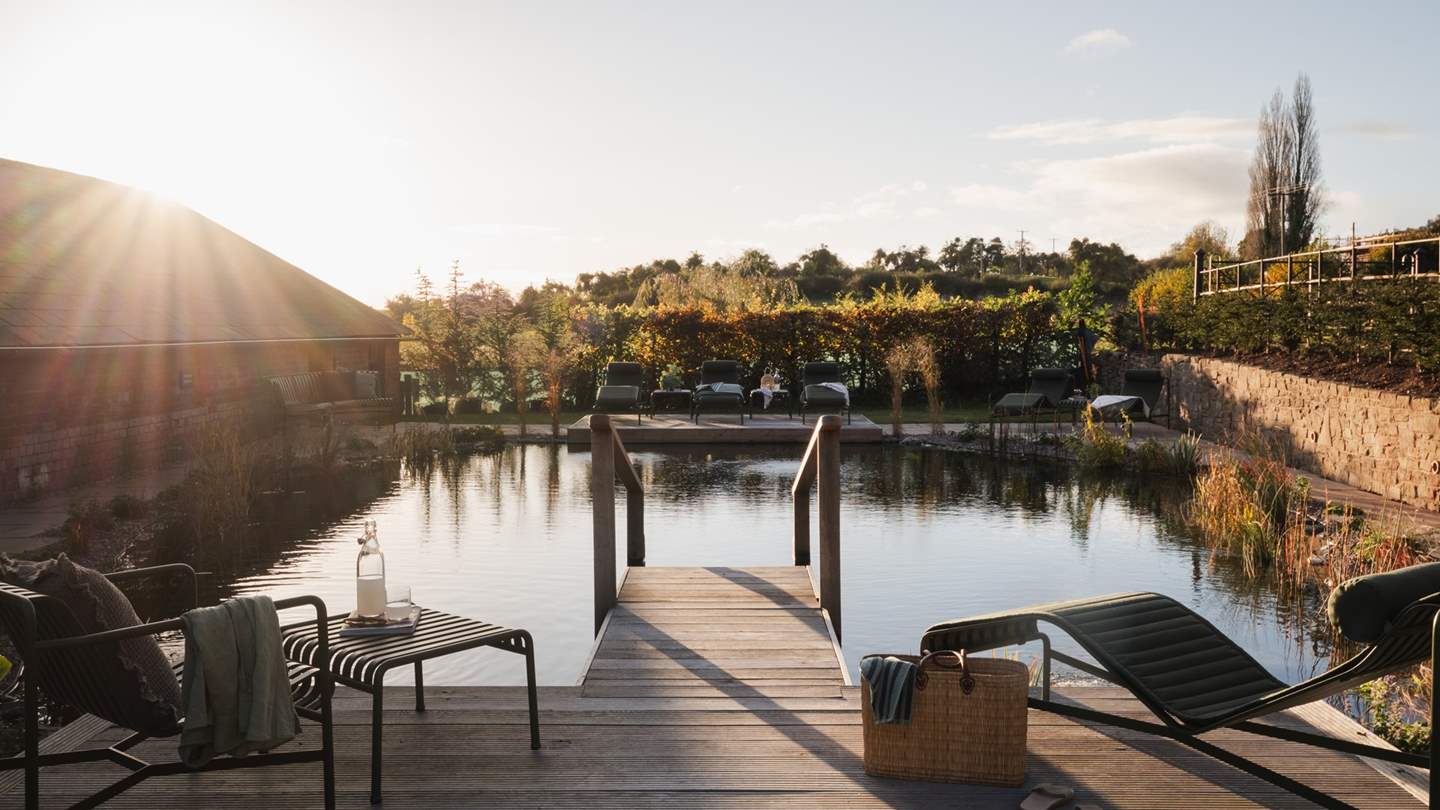 Savour rejuvenating dips under open skies