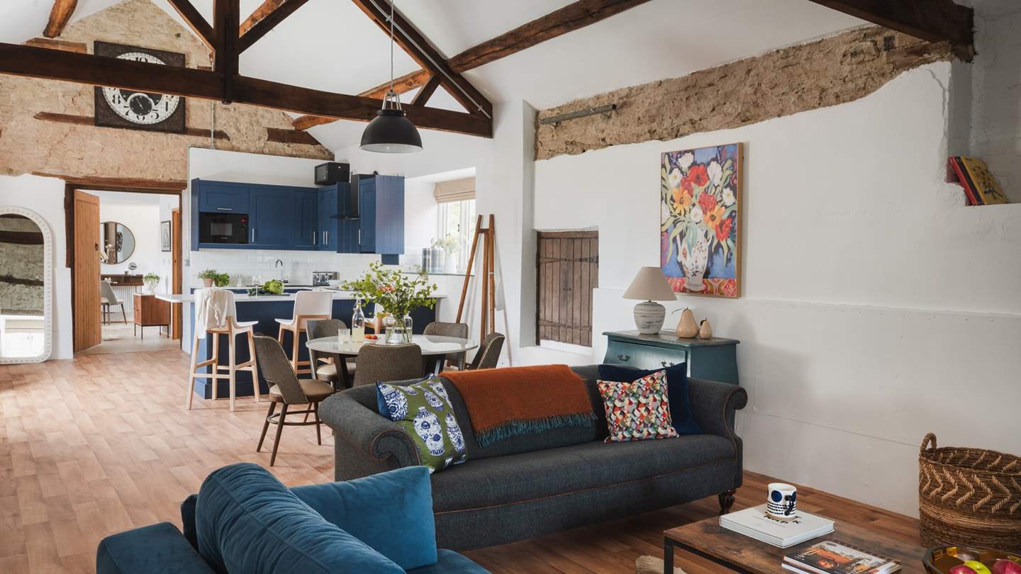 Settle in to discover a beautiful living space complete with a lounge, diner and fully-equipped kitchen with a breakfast bar