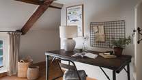 You'll even find cosy reading room set amongst the eaves...