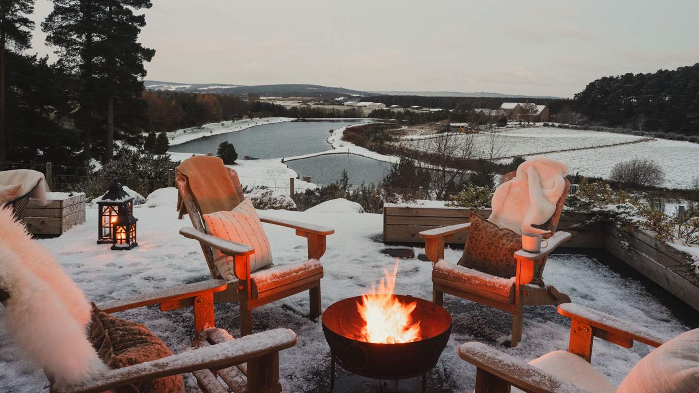 Snow-dusted scenes have never looked so bewitching... 
