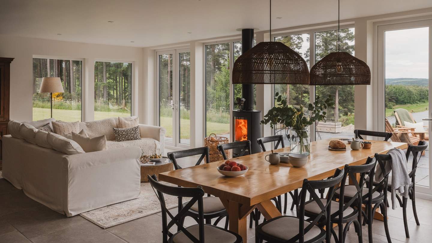 Neutrals take the lead here, echoing the soft colour palette throughout Birkenbaud 