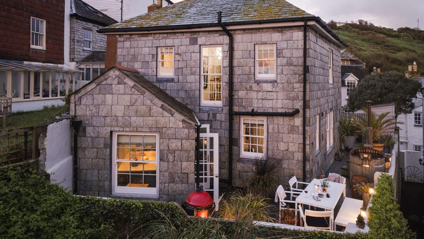 Taking pride of place in the middle of the village, it features a tastefully curated tapestry of rooms and outdoor spaces for unwinding

