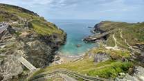 Only a short distance by car, and for days steeped in myth, legend and folklore, take an adventure to Tintagel Castle