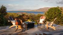 Lochview boasts expansive views of Loch Dunvegan towards the Outer Hebrides 