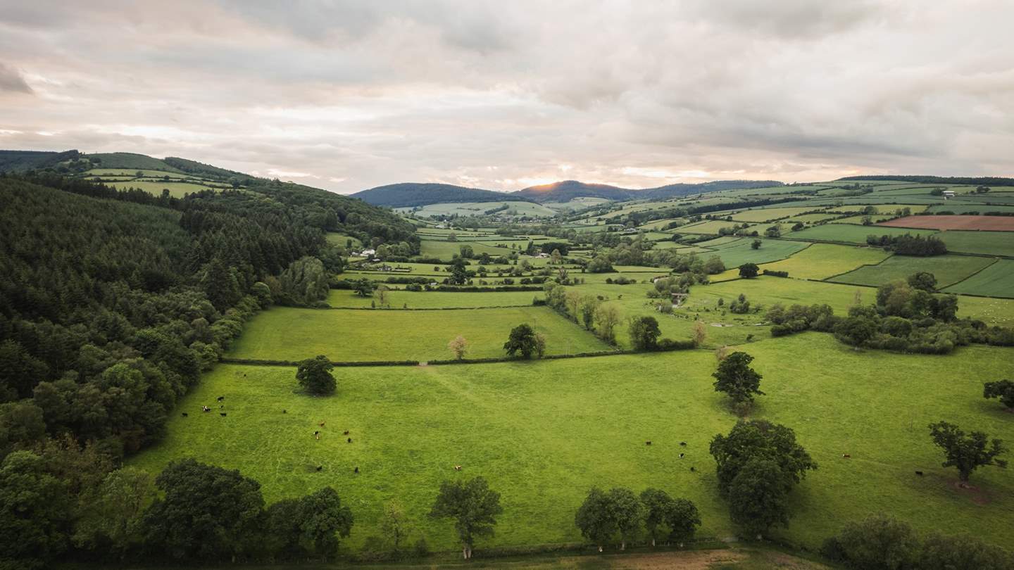 The rolling hills of Shropshire are a haven for nature lovers, with endless walks and untouched countryside on your doorstep