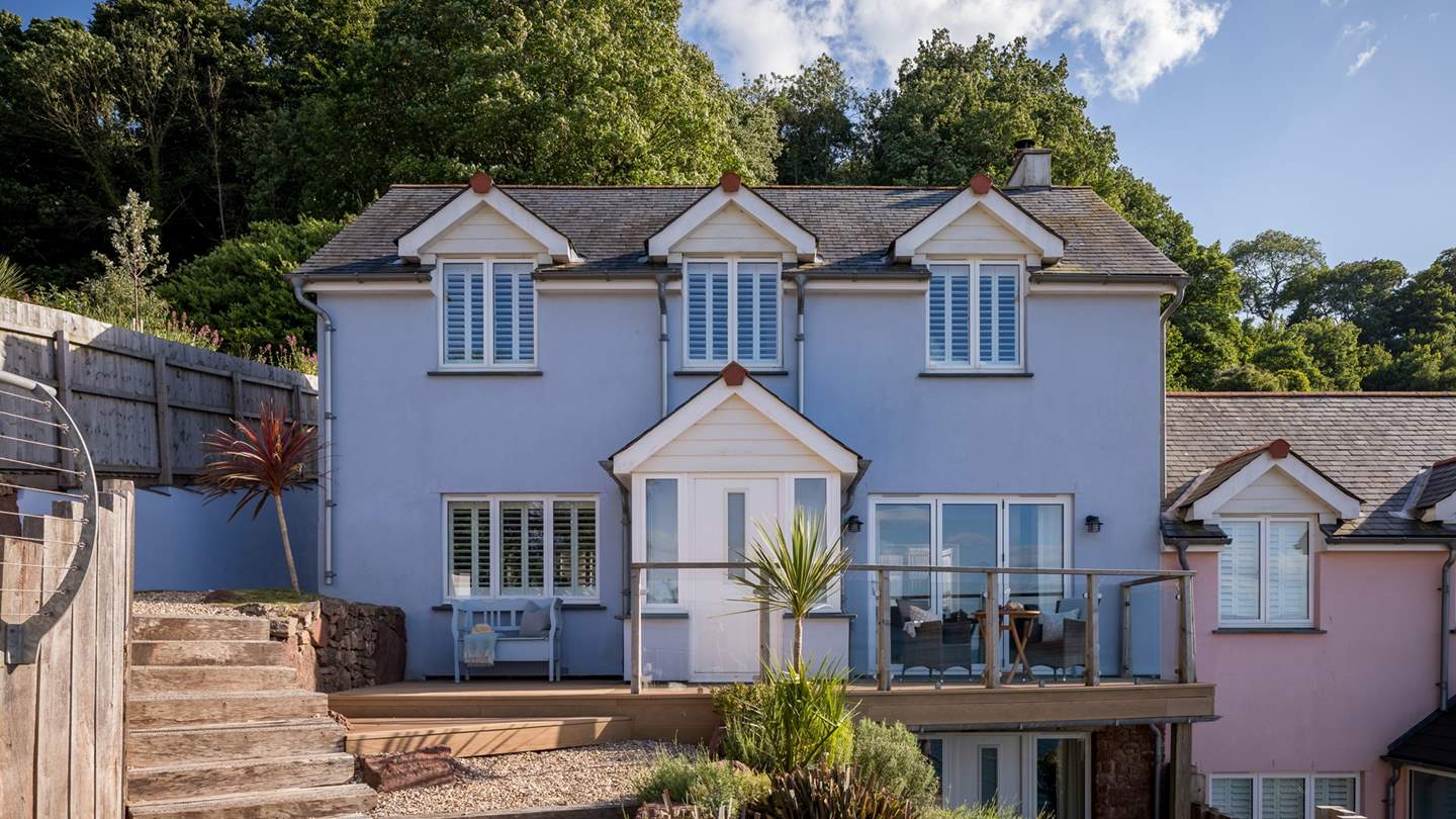 Venturing outside, the magic continues with tiered decking areas that make the most of the oceanside backdrop