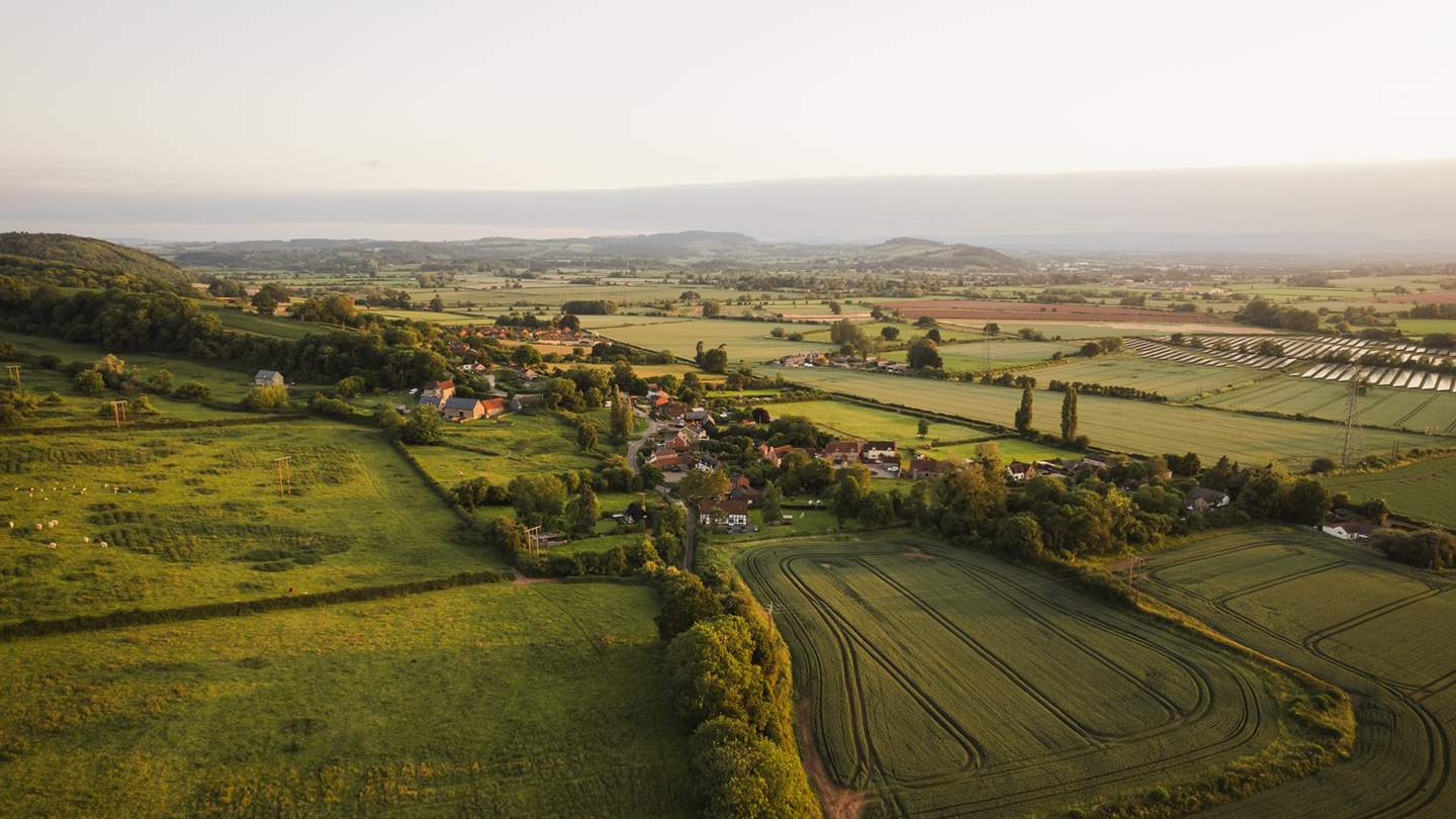 Situated on the border of England and Wales, Herefordshire is surrounded by breathtaking valleys and hills